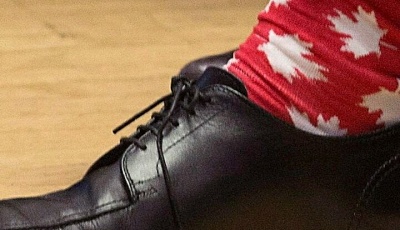Носки премьер-министра Канады - удачный пример использования аксессуаров